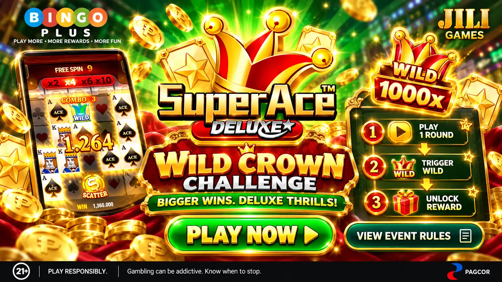 Super Ace Deluxe by JILI Games | BingoPlus Philippines
