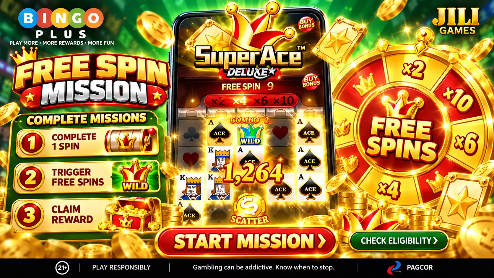 Super Ace Deluxe by JILI Games | BingoPlus Philippines